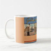 Mug Salutation Rétro Pontiac Michigan (Gauche)