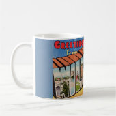 Mug Salutation rétro pour Wilmington Delaware (Gauche)