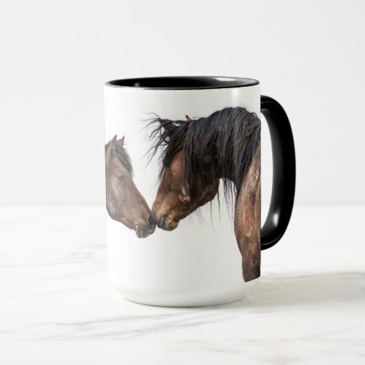 Mug "Salutation sauvage" (Devant droit)