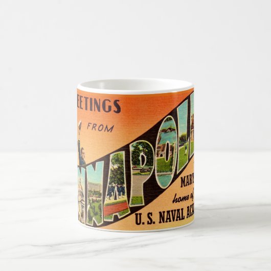Mug Salutation Vintage Annapolis MD (Centre)