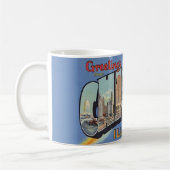 Mug Salutation vintage de Chicago (Gauche)