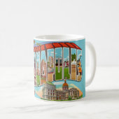 Mug Salutation vintage d'Indianapolis (Devant droit)