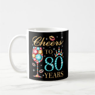 Mug Salutations À 80 Ans 80 80