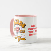 Mug Salutations au T-shirt du Nouvel An 2024, Bonjour  (Devant gauche)