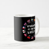Mug Salutations autour du monde - Bonjour dans toutes (Devant droit)