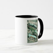 Mug Salutations de avec vues Pittoresques (Devant droit)