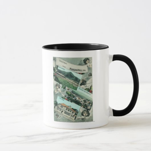 Mug Salutations de avec vues Pittoresques (Droite)