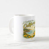 Mug Salutations de Californie (Devant gauche)