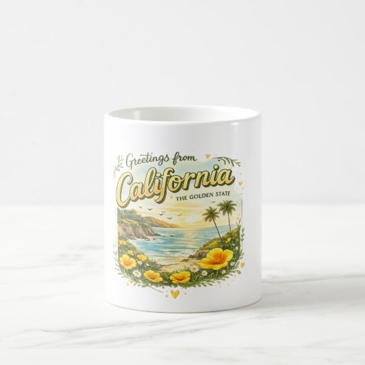 Mug Salutations de Californie (Centre)