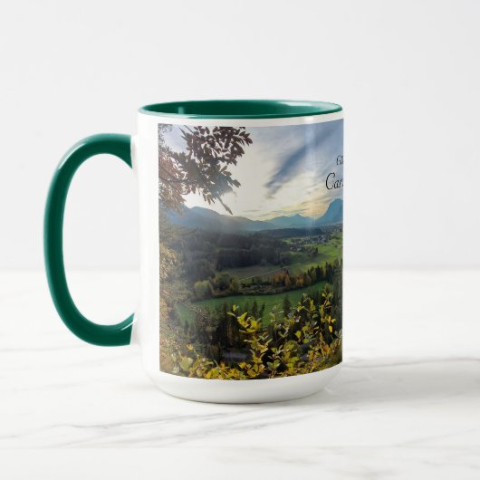 Mug Salutations de Carinthie, Autriche (Gauche)
