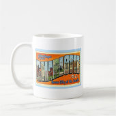 Mug Salutations de Charlotte N.C., cru (Gauche)