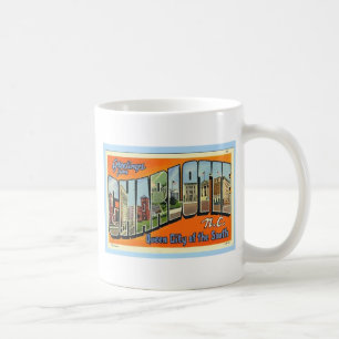 Mug Salutations de Charlotte N.C., cru