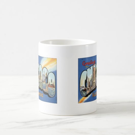 Mug Salutations de Chicago l'Illinois (Centre)