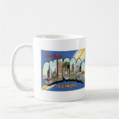 Mug Salutations de Chicago l'Illinois (Gauche)