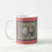 Mug Salutations de coquillages du parc de bord de la (Gauche)