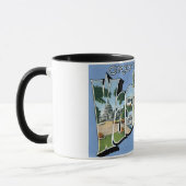 Mug Salutations de DC de Washington ! Carte postale (Gauche)