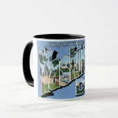 Mug Salutations de DC de Washington ! Carte postale (Devant gauche)