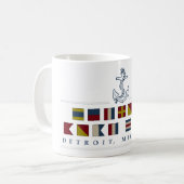 Mug Salutations de Detroit (Devant gauche)