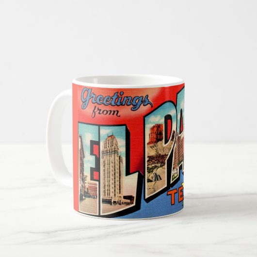 Mug Salutations de El Paso (Devant gauche)