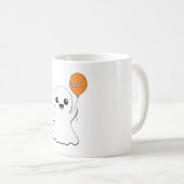Mug Salutations de fantôme amical (Devant droit)