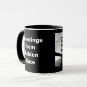 Mug Salutations de Golden Gate (Devant gauche)