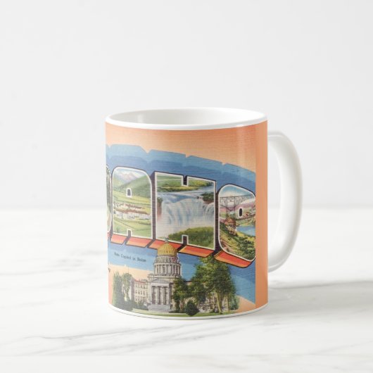 Mug Salutations de Idaho (Devant droit)