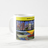 Mug Salutations de Knoxville Tennessee (Devant gauche)