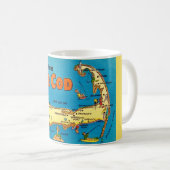 Mug Salutations de la carte de Cape Cod (Devant droit)