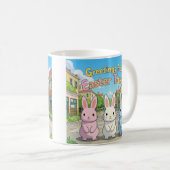 Mug Salutations de la fête de Pâques (Devant droit)