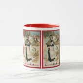 Mug Salutations de la journée d'action de grâces avec (Centre)