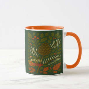 Mug Salutations de la saison des vacances d'automne et