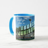 Mug Salutations de l'Anarchiste Seattle! (Devant gauche)