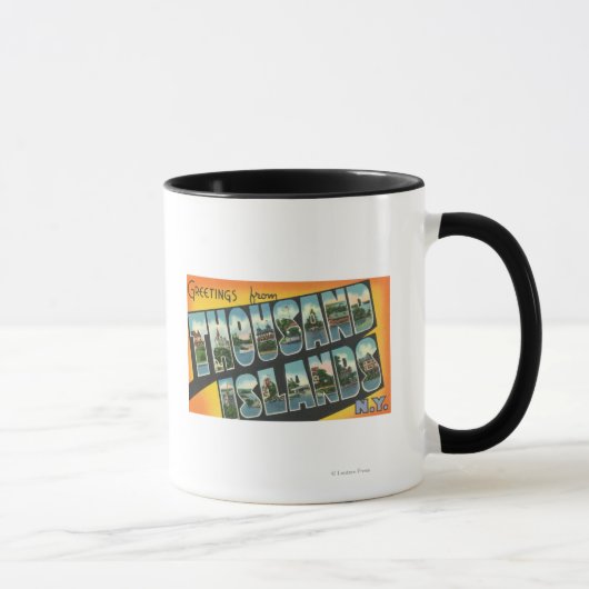 Mug Salutations de Mille Îles, New York (Droite)