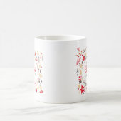 Mug Salutations de Noël simples (Centre)