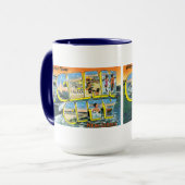 Mug Salutations De Ocean City, NJ (Devant gauche)