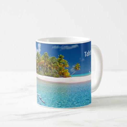 Mug Salutations de Tahiti (Devant droit)