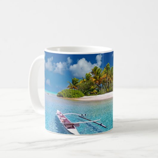Mug Salutations de Tahiti (Devant gauche)