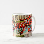 Mug Salutations de Washington DC (Devant droit)