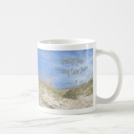 Mug Salutations des articles de Sea Oats ensoleillés d (Droite)