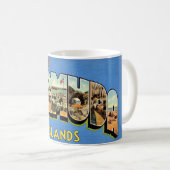 Mug Salutations des Bermudes (Devant droit)