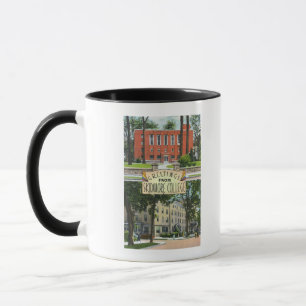 Mug Salutations des scènes d'université de Skidmore