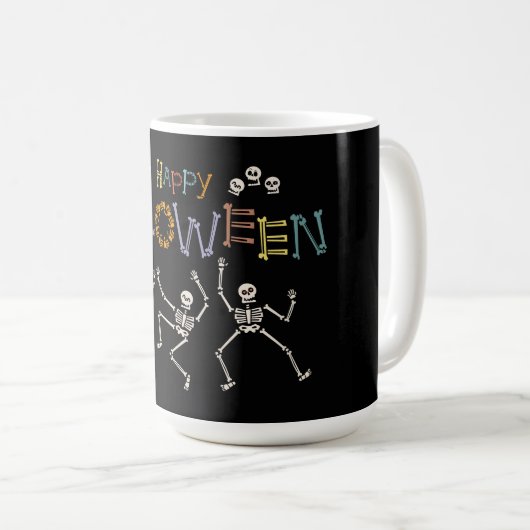 Mug Salutations d'Halloween (Devant droit)