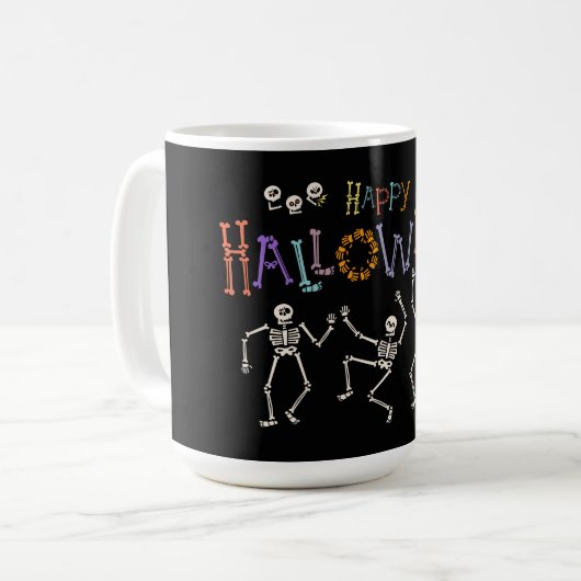 Mug Salutations d'Halloween (Devant gauche)