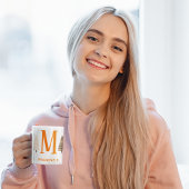 Mug Salutations d'hiver monogrammes : Personnalisé Fun
