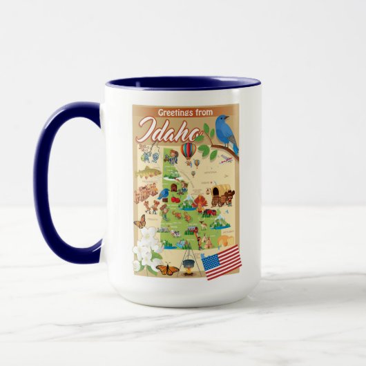 Mug Salutations d'Idaho (Gauche)