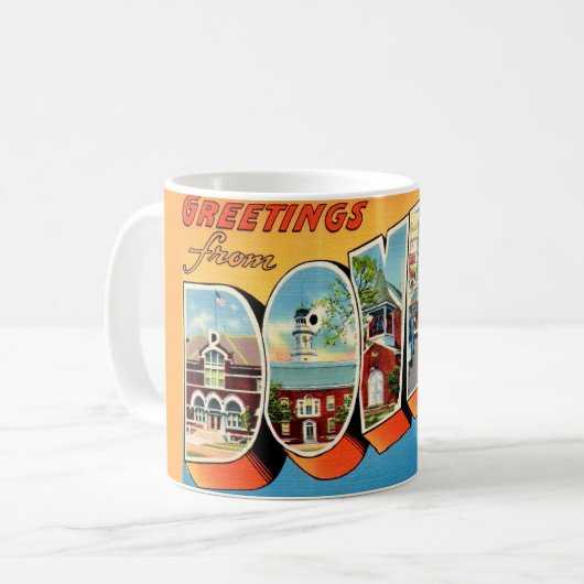 Mug Salutations Dover Delaware (Devant gauche)
