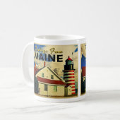 Mug Salutations du phare du Maine (Devant gauche)