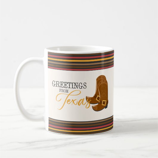 Mug Salutations Du Texas (Gauche)