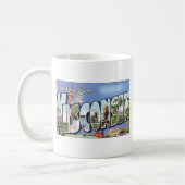 Mug Salutations du Wisconsin, cru (Gauche)