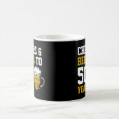 Mug Salutations et bières à 50 ans 50e anniversaire (Centre)